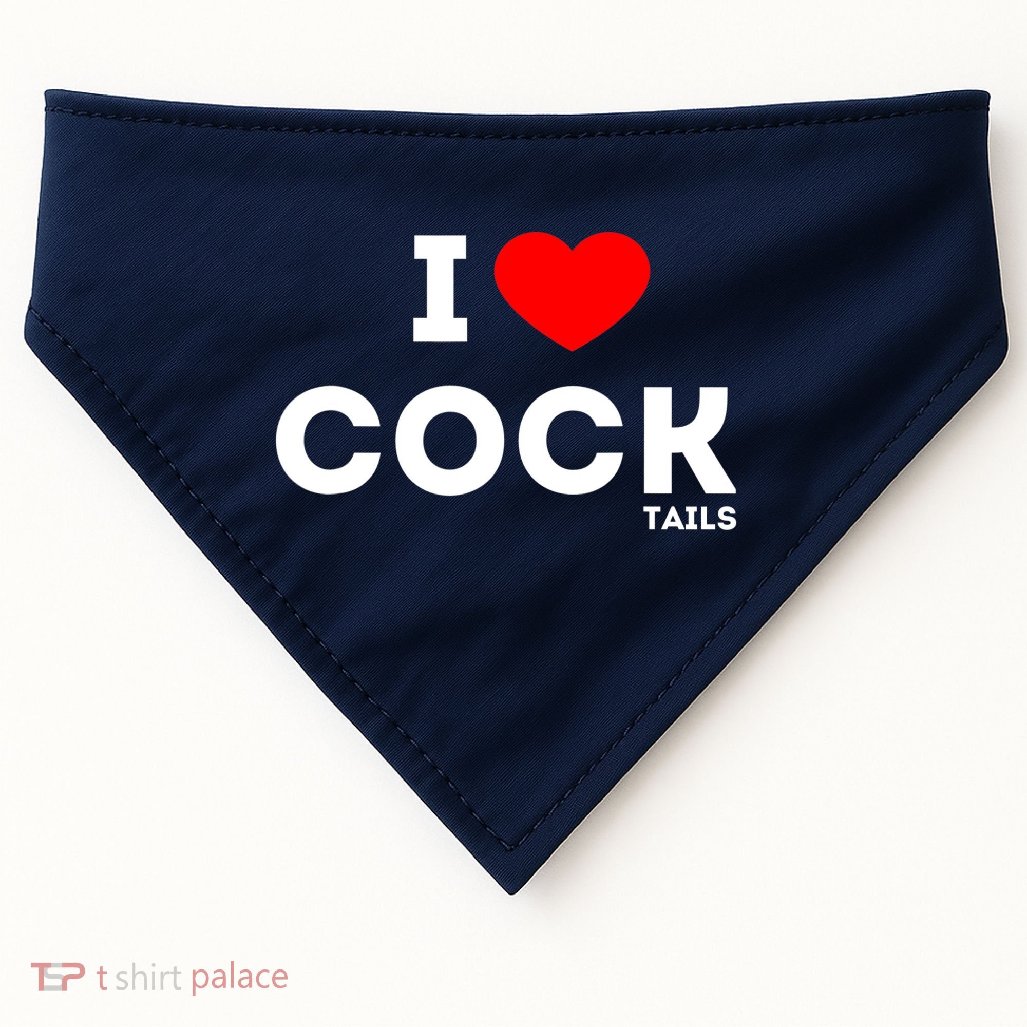 Funny I Love Cocktails Drinking Pun Gift USA-Made Doggie Bandana