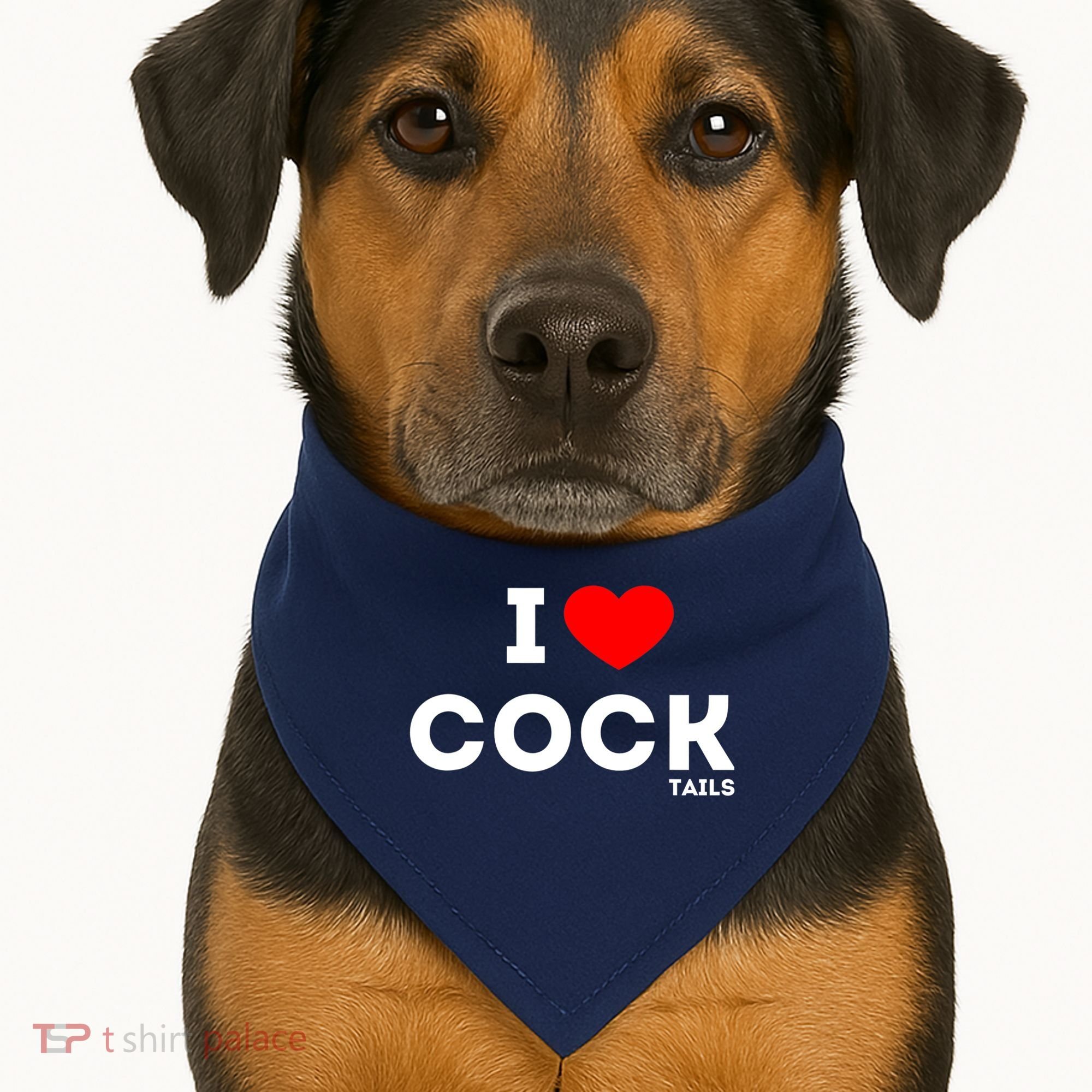 Funny I Love Cocktails Drinking Pun Gift USA-Made Doggie Bandana