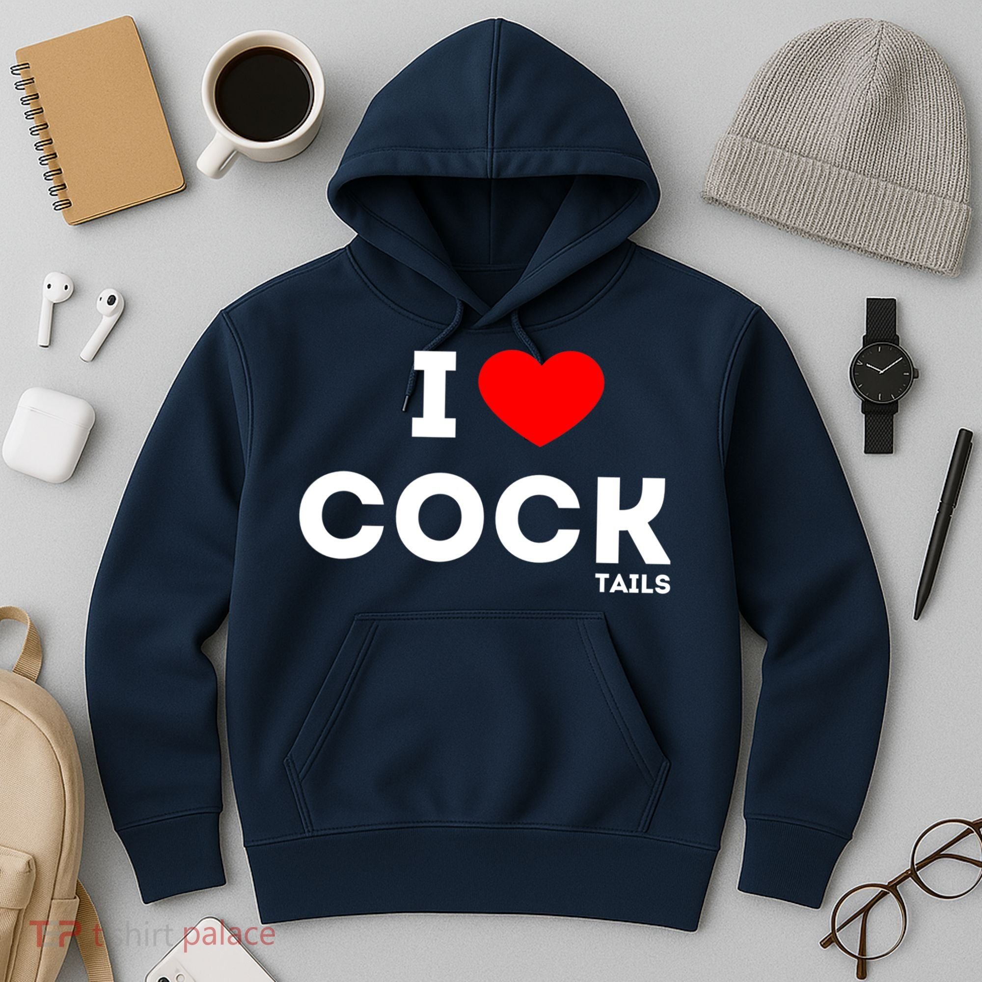Funny I Love Cocktails Drinking Pun Gift Hoodie
