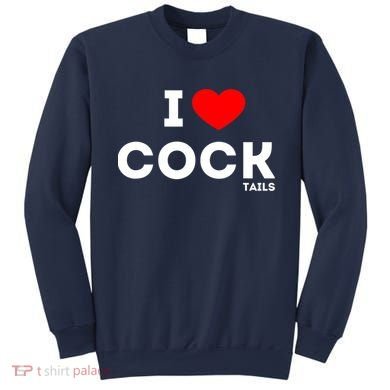 Funny I Love Cocktails Drinking Pun Gift Sweatshirt