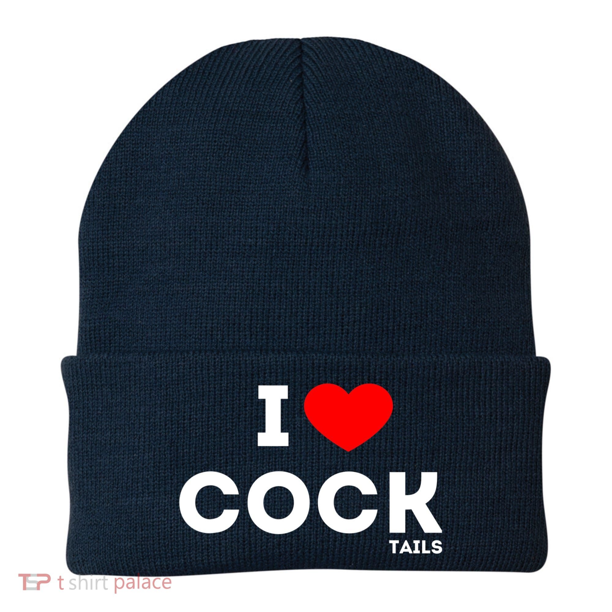 Funny I Love Cocktails Drinking Pun Gift Beanie
