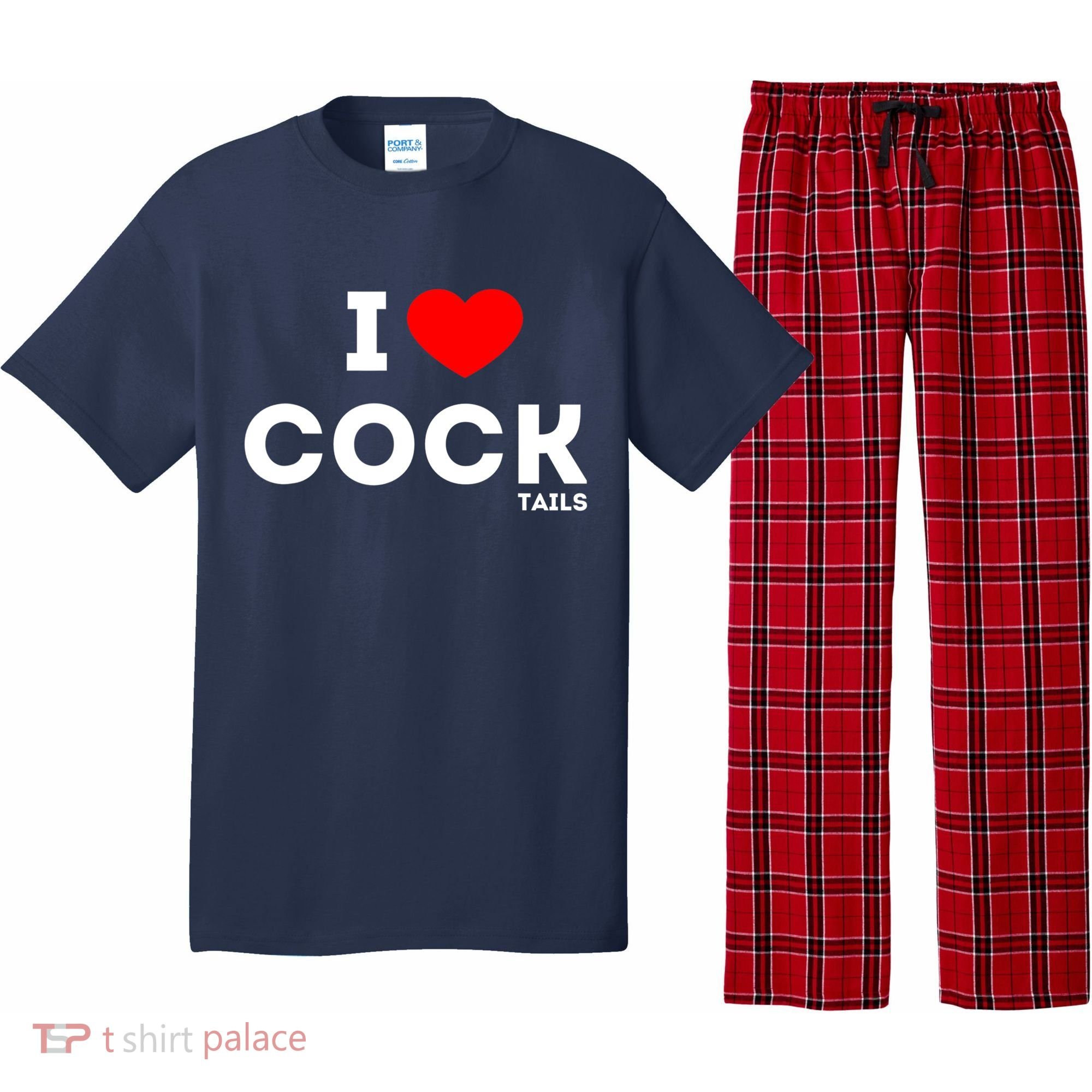 Funny I Love Cocktails Drinking Pun Gift Pajama Set