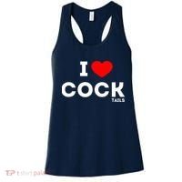 Funny I Love Cocktails Drinking Pun Gift Women's Tank Top thumb 0