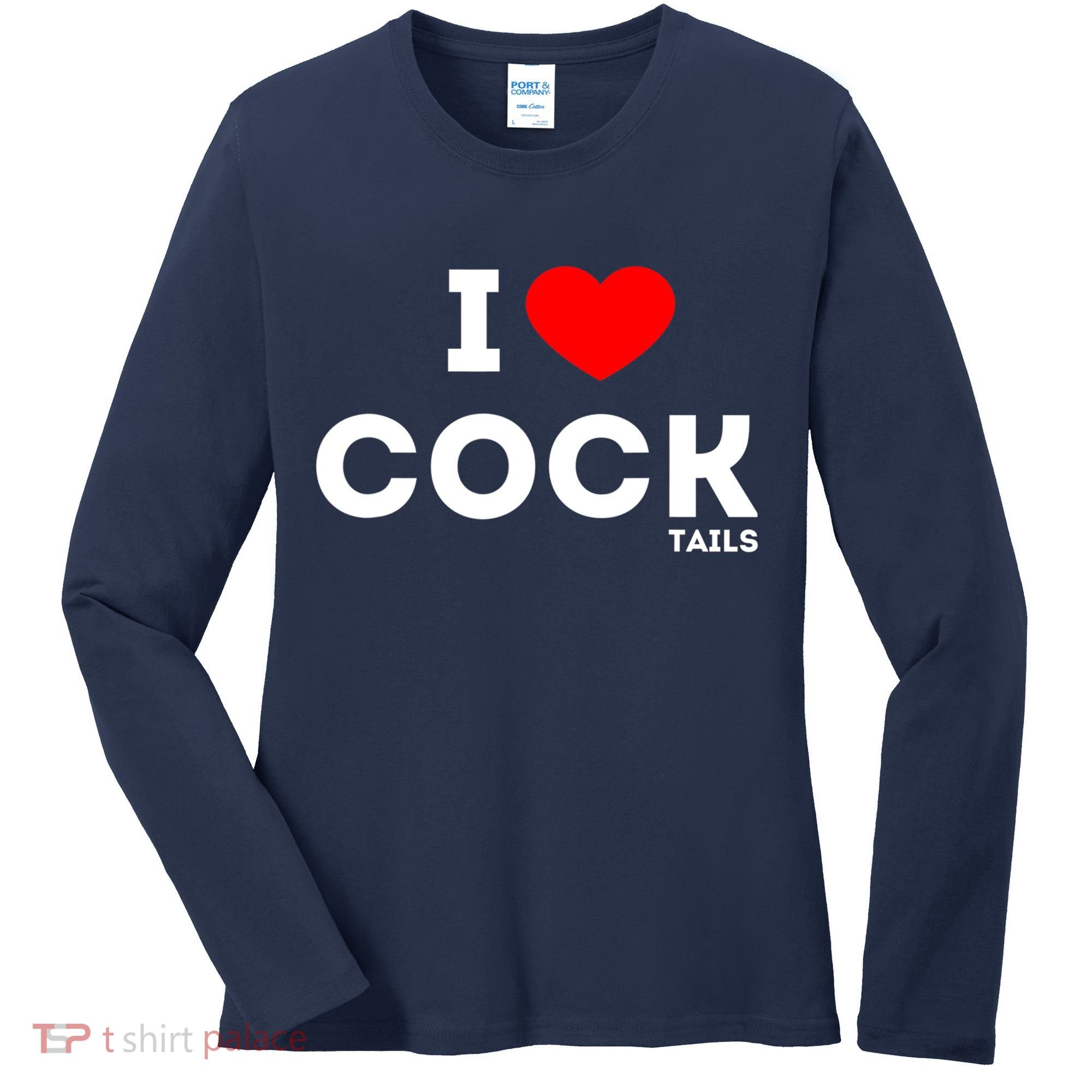 Funny I Love Cocktails Drinking Pun Gift Women's Long Sleeve Shirt