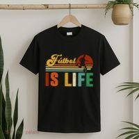 Futbol Is Life Soccer Funny Football Lover Vintage T-Shirt thumb 2