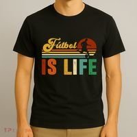 Futbol Is Life Soccer Funny Football Lover Vintage T-Shirt thumb 3