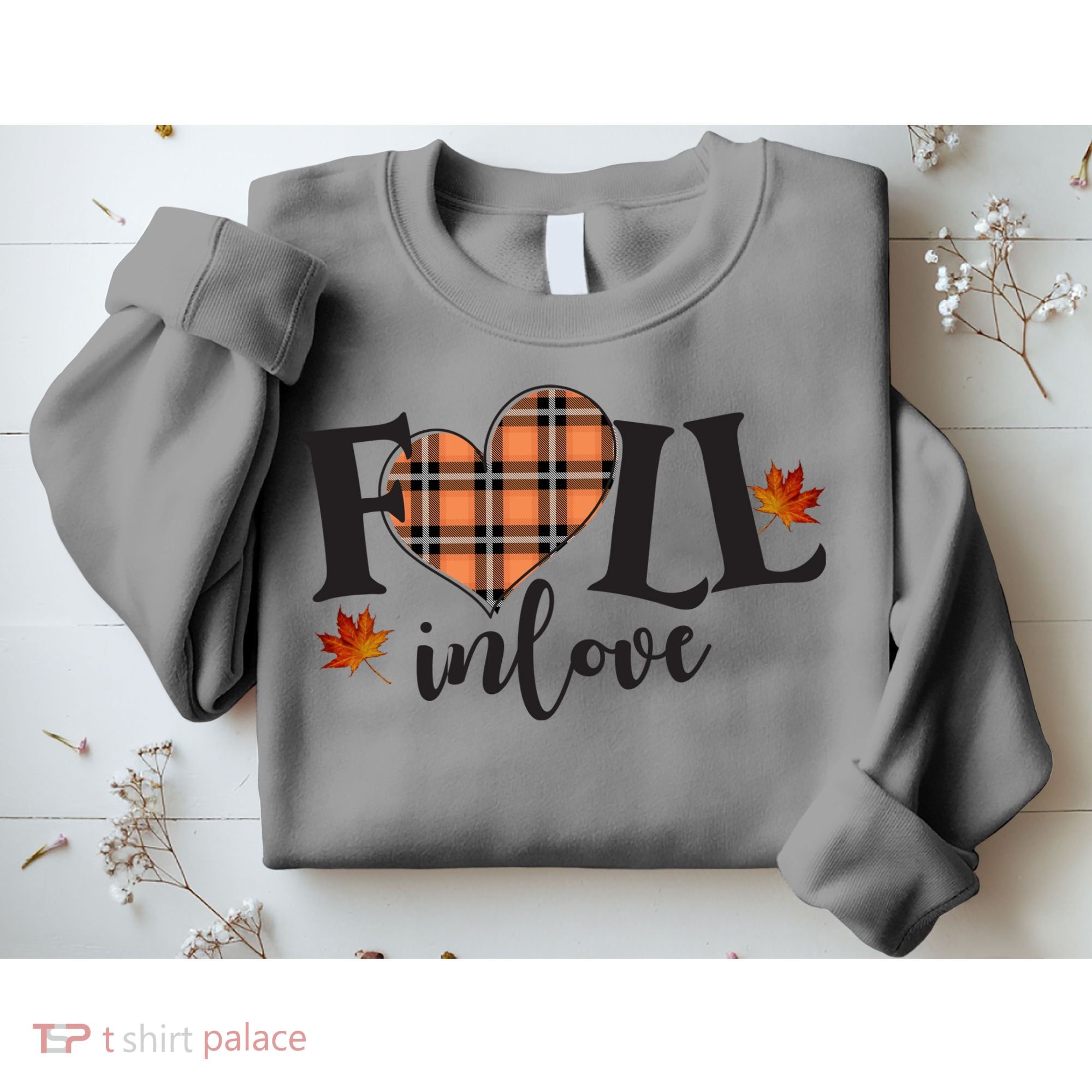 Fall In Love Cute Gift Sweatshirt
