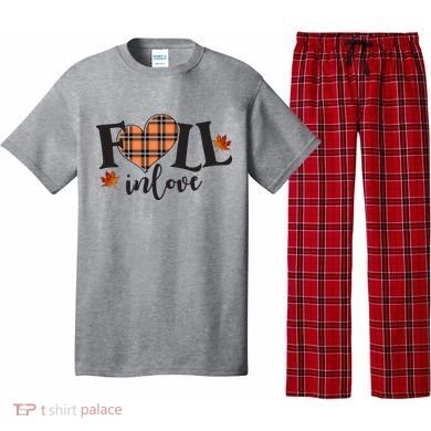 Fall In Love Cute Gift Pajama Set
