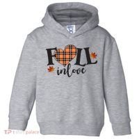 Fall In Love Cute Gift Toddler Hoodie thumb 0