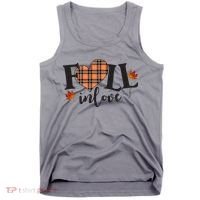 Fall In Love Cute Gift Tank Top thumb 0