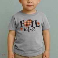 Fall In Love Cute Gift Toddler T-Shirt thumb 2