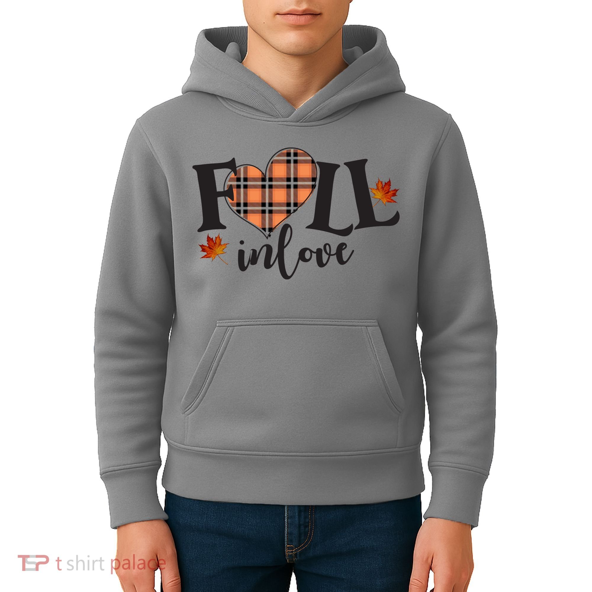 Fall In Love Cute Gift Kids Hoodie