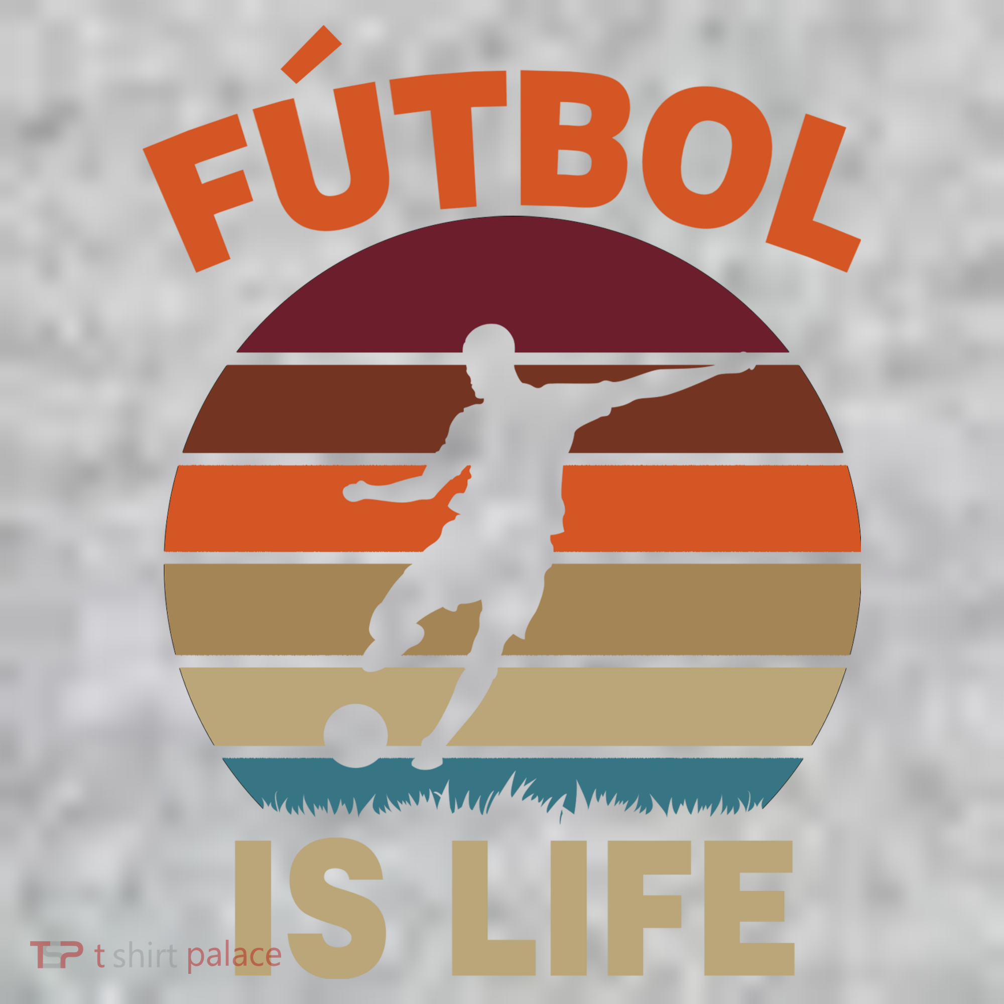Futbol Is Life The Baniff Cuffed Pom Beanie