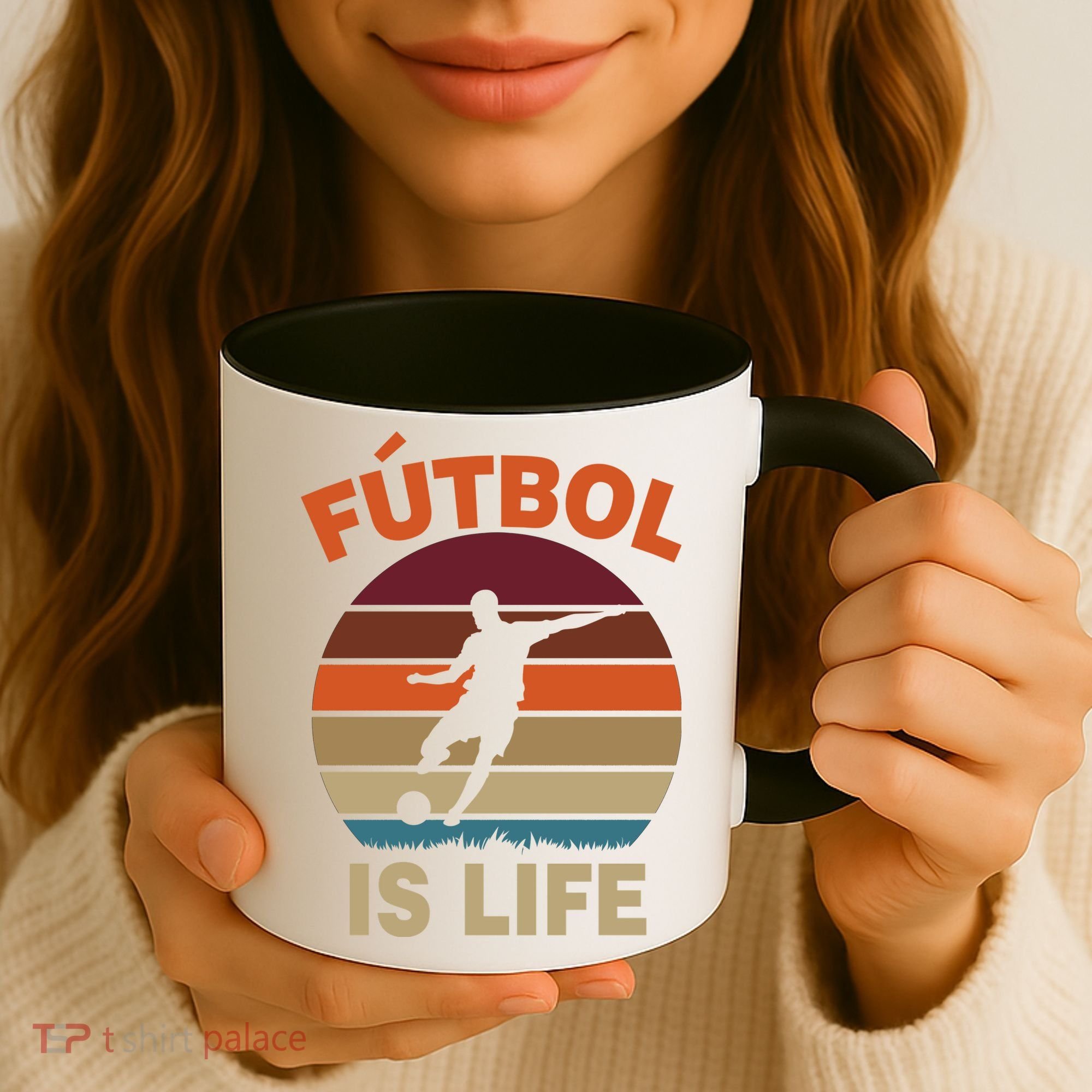Futbol Is Life Coffee Mug