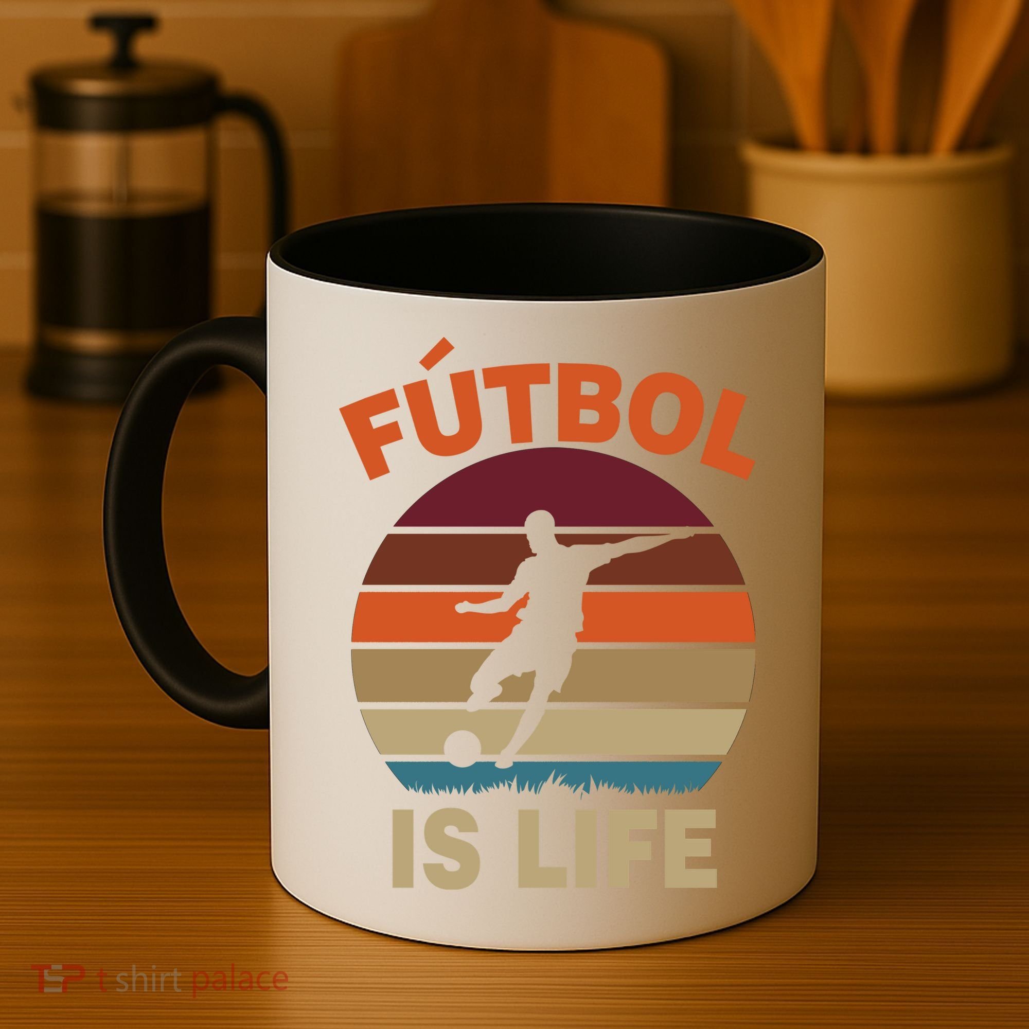Futbol Is Life Coffee Mug