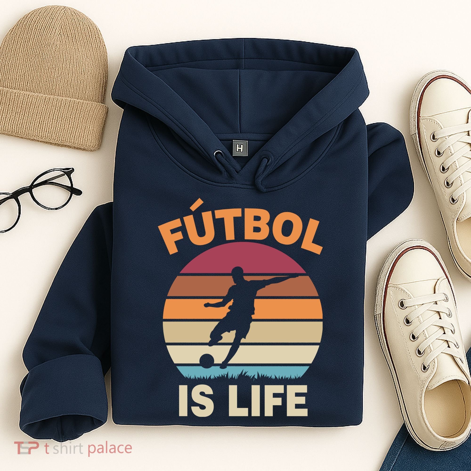 Futbol Is Life Hoodie