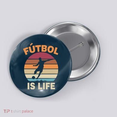 Futbol Is Life Button