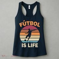Futbol Is Life Women's Tank Top thumb 3
