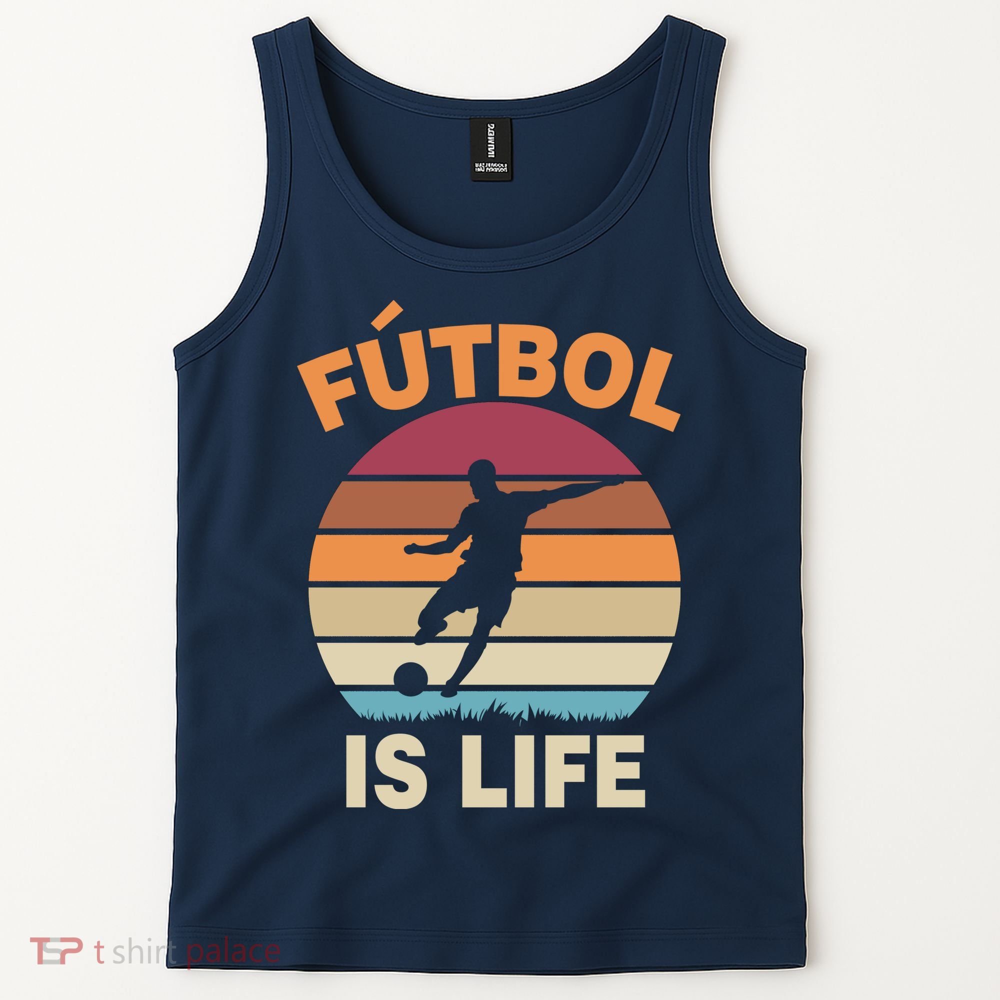 Futbol Is Life Tank Top