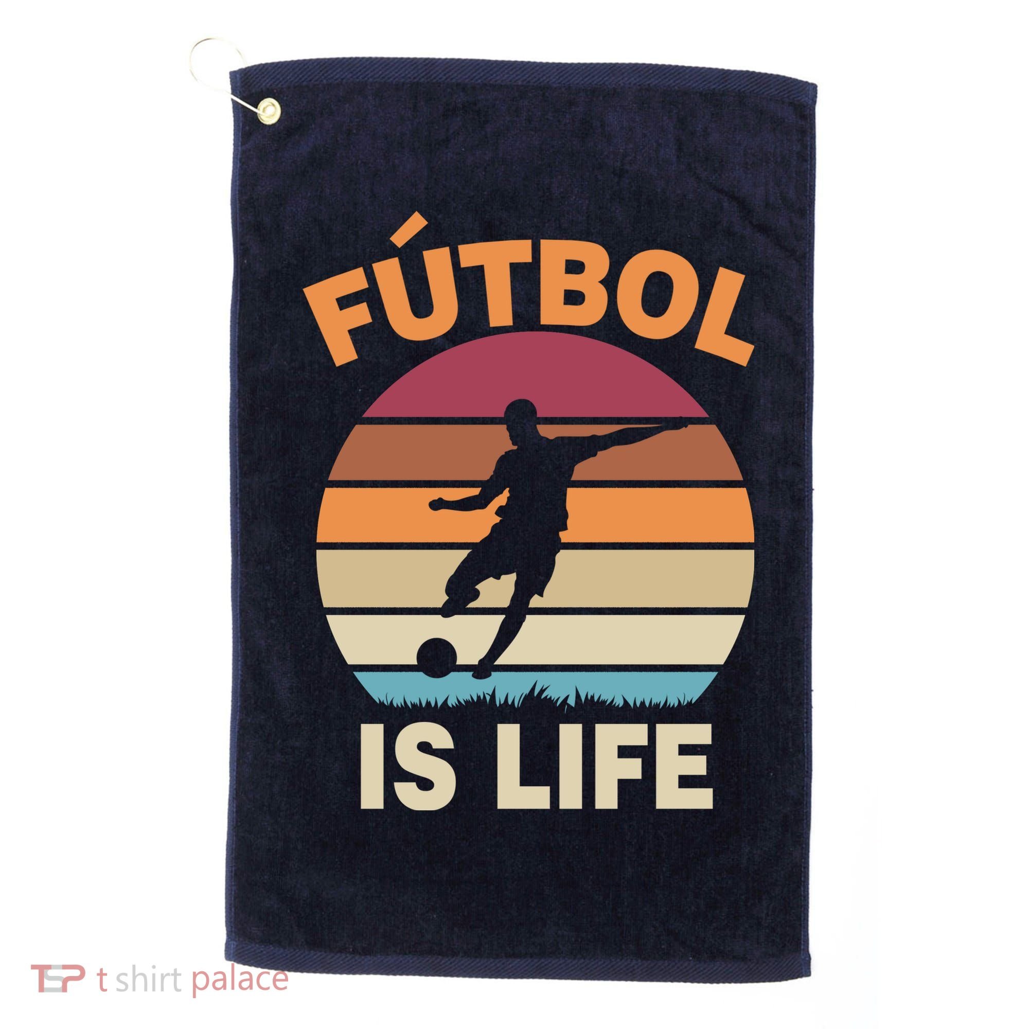 Futbol Is Life Golf Towel