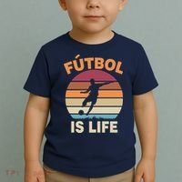 Futbol Is Life Toddler T-Shirt thumb 2
