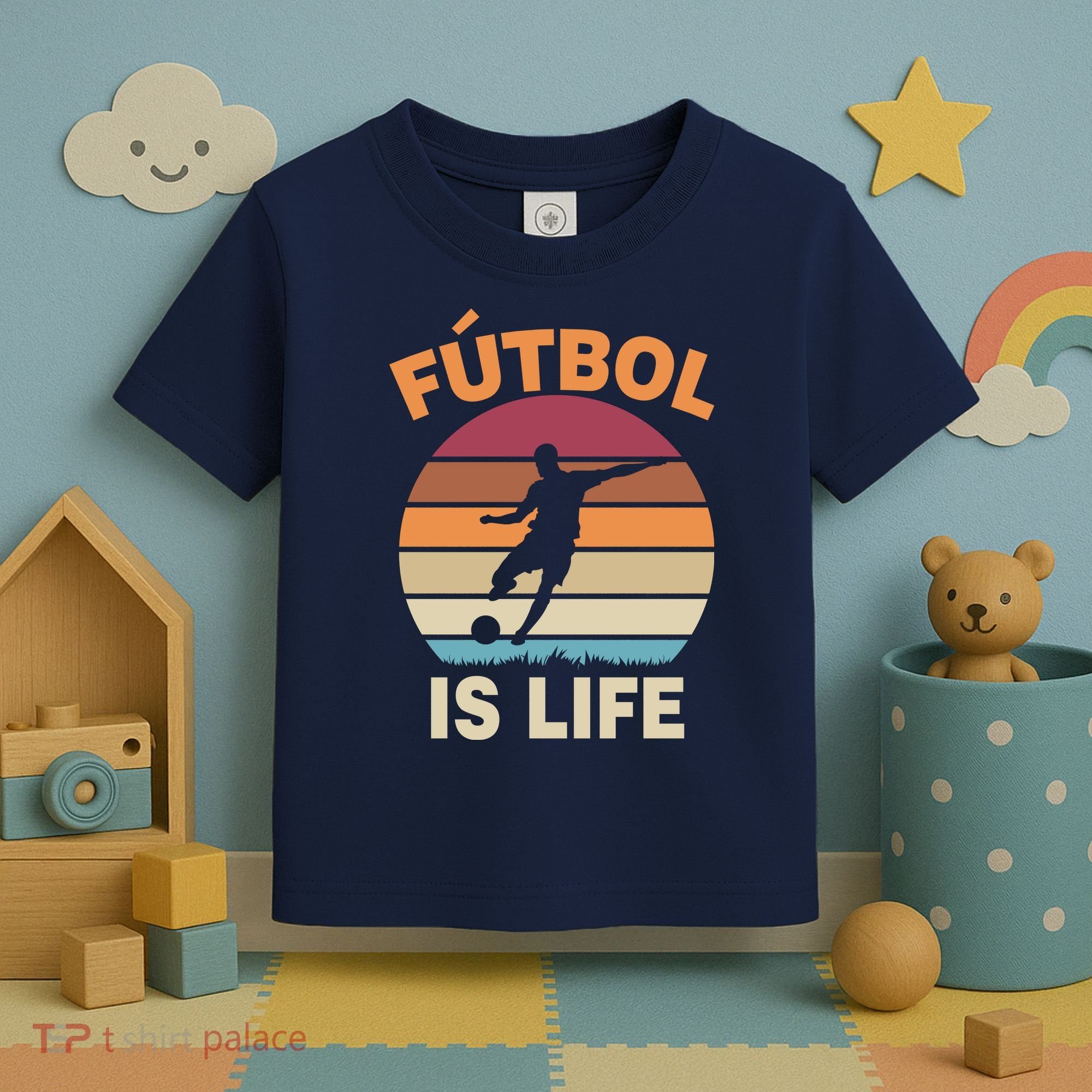Futbol Is Life Toddler T-Shirt