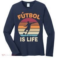Futbol Is Life Women's Long Sleeve Shirt thumb 0