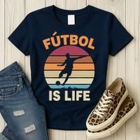 Futbol Is Life Women's T-Shirt thumb 3