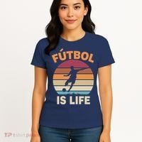 Futbol Is Life Women's T-Shirt thumb 4