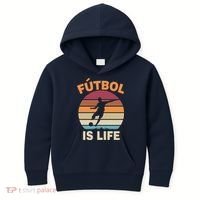 Futbol Is Life Kids Hoodie thumb 0