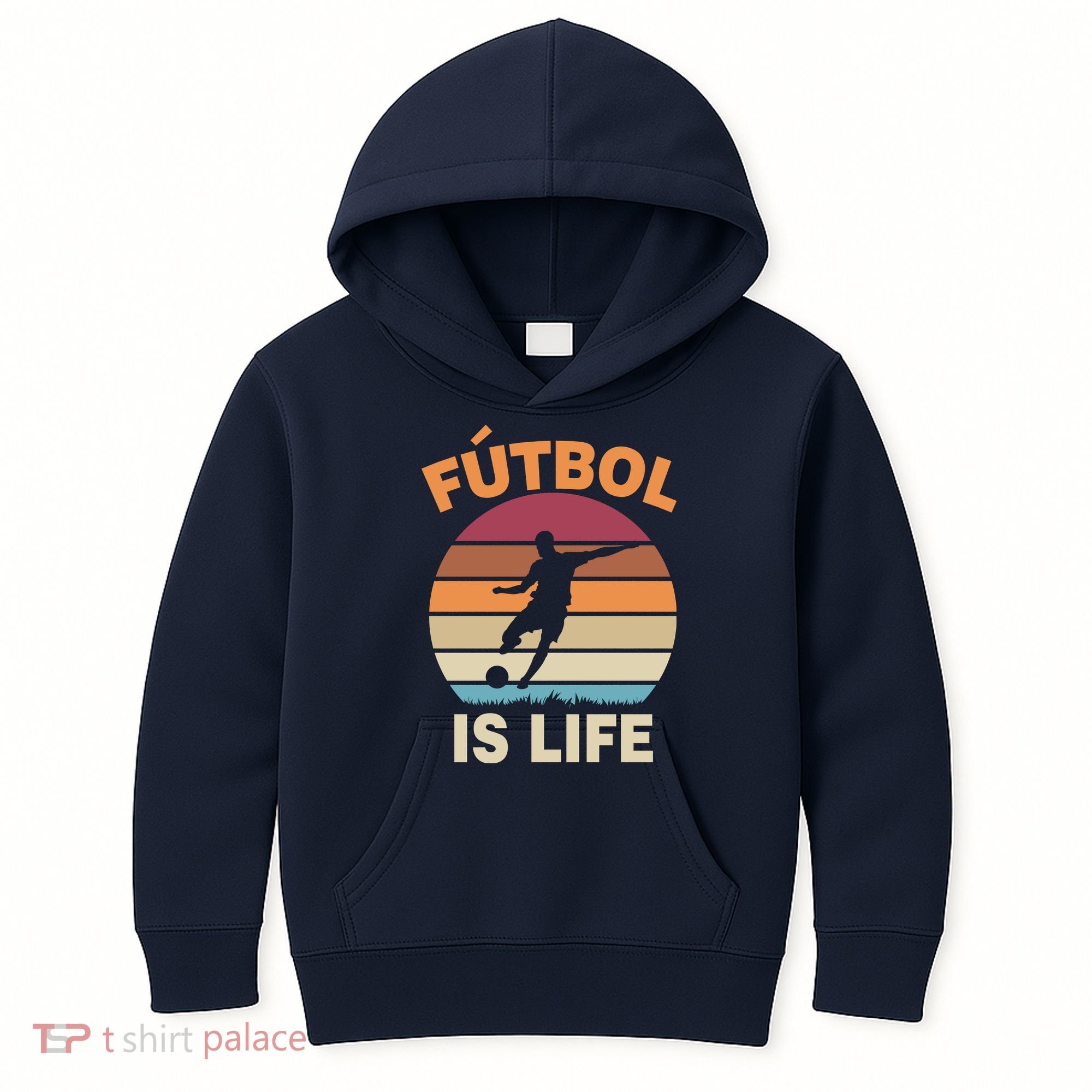 Futbol Is Life Kids Hoodie