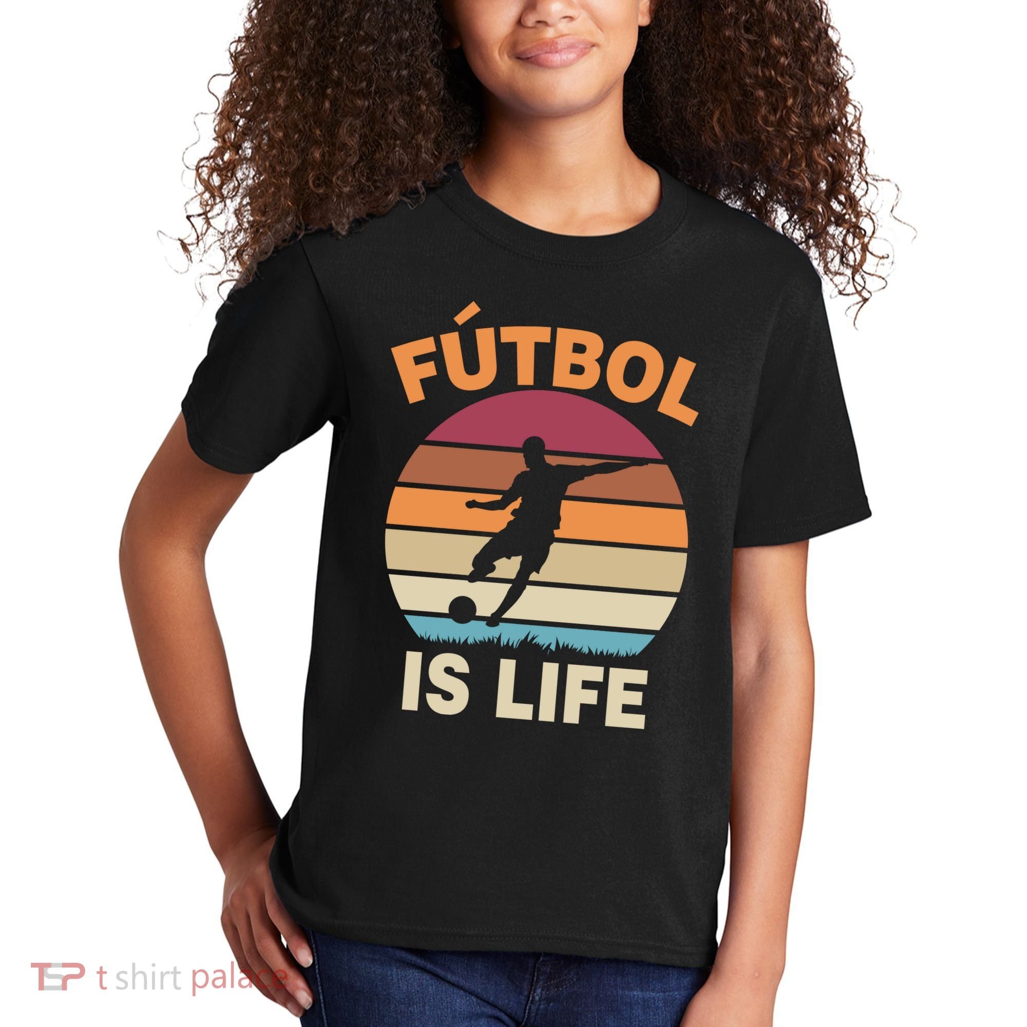 Futbol Is Life Kids T-Shirt