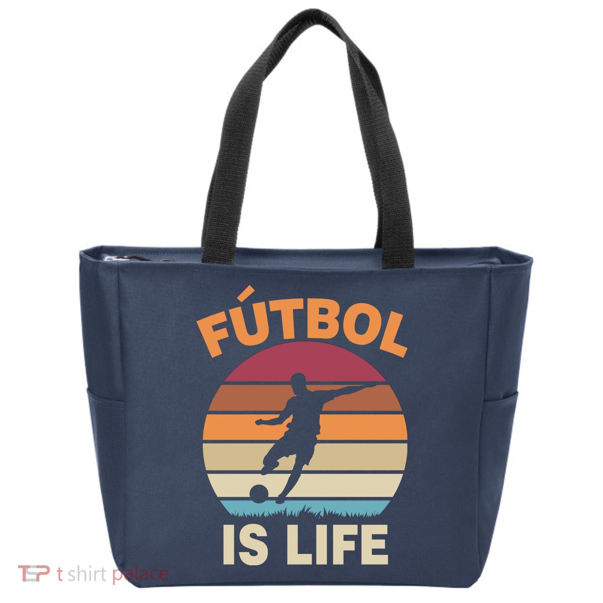 Futbol Is Life Tote Bag