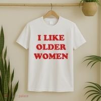 Funny I Like Older Women T-Shirt thumb 2