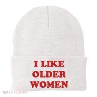 Funny I Like Older Women Beanie thumb 0