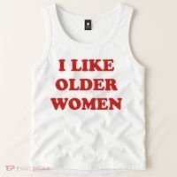Funny I Like Older Women Tank Top thumb 2