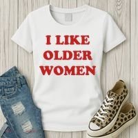 Funny I Like Older Women Women's T-Shirt thumb 3
