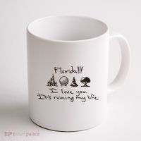 Florida I Love You ItS Ruining My Life Coffee Mug thumb 1