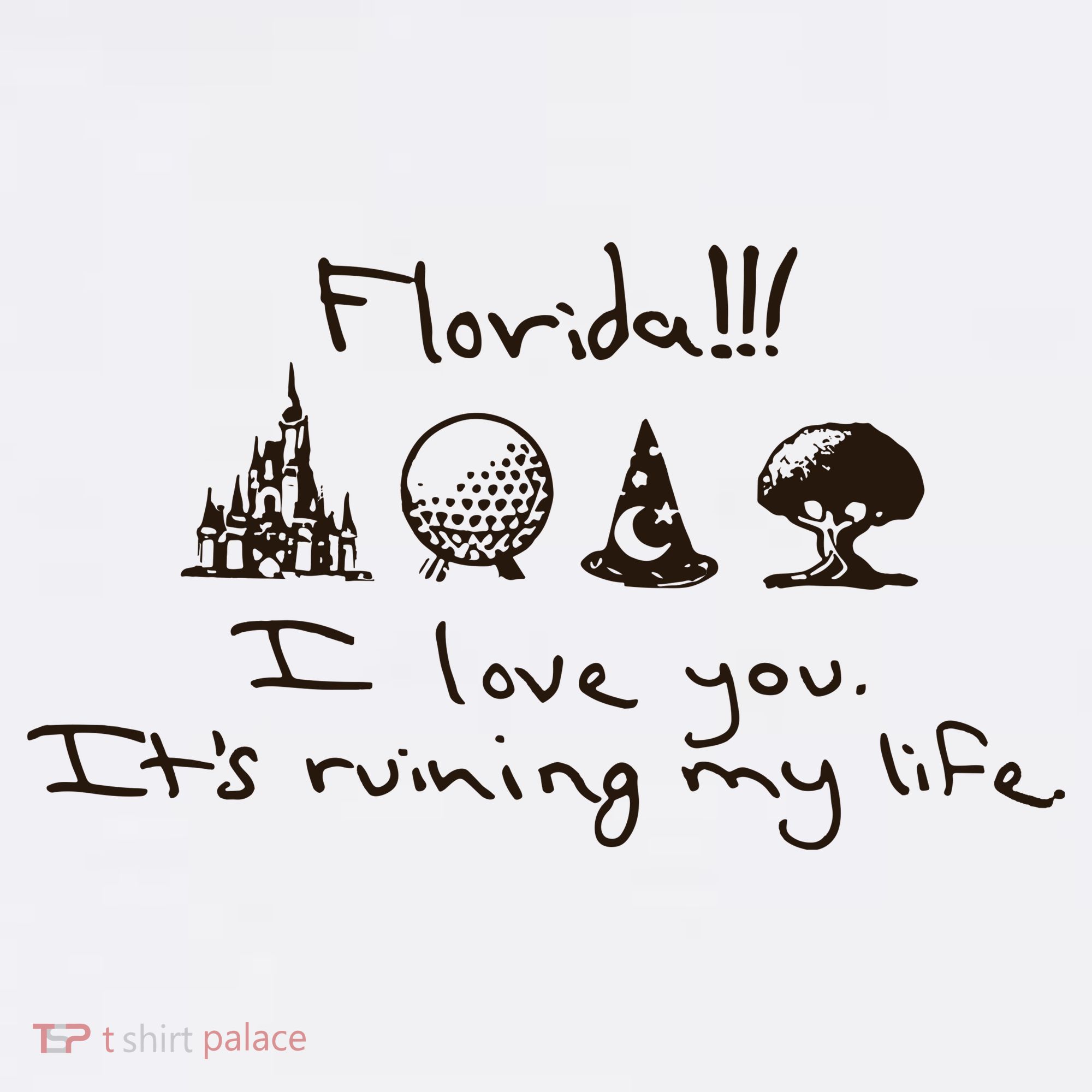 Florida I Love You ItS Ruining My Life Women's Hoodie