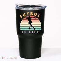 Futbol Is Life Tumbler thumb 0