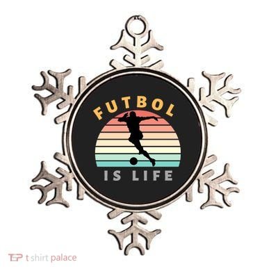Futbol Is Life Ornament