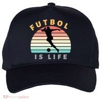 Futbol Is Life Five-Panel Snapback Cap thumb 0