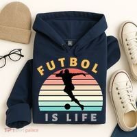 Futbol Is Life Hoodie thumb 4