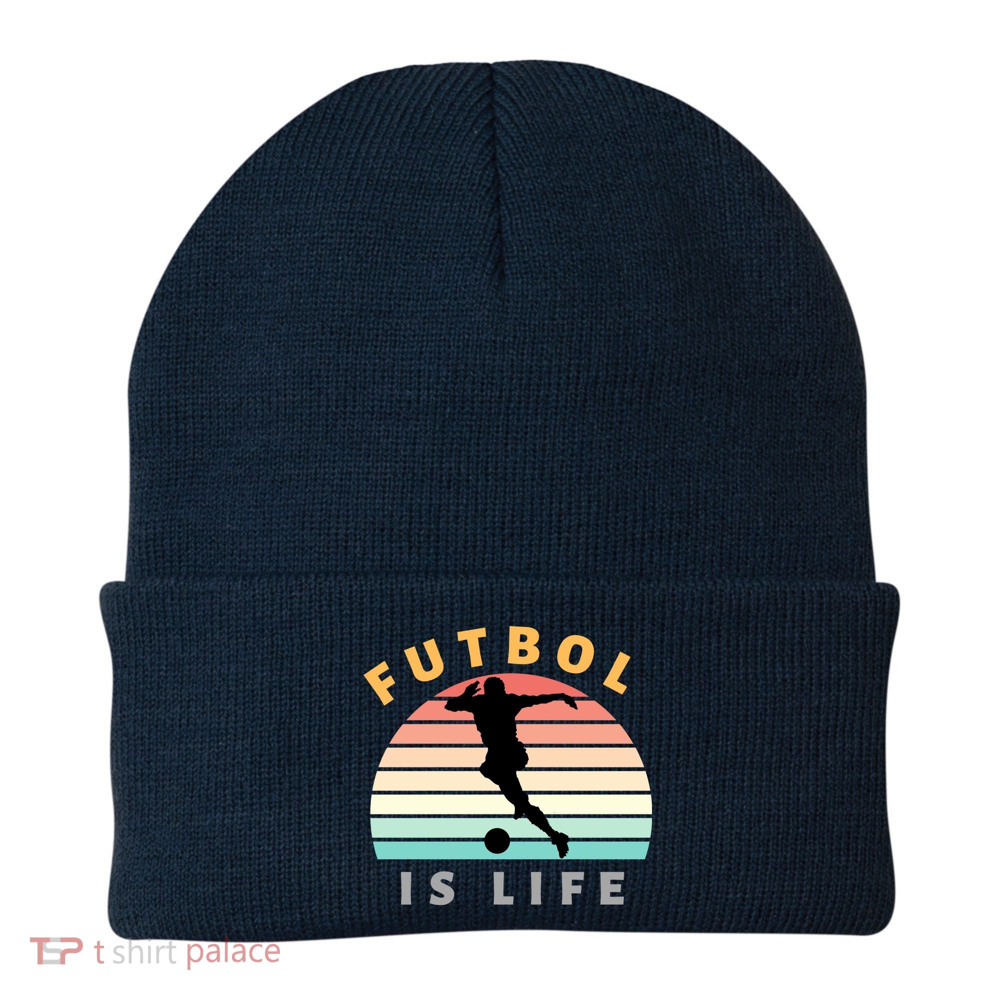 Futbol Is Life Beanie