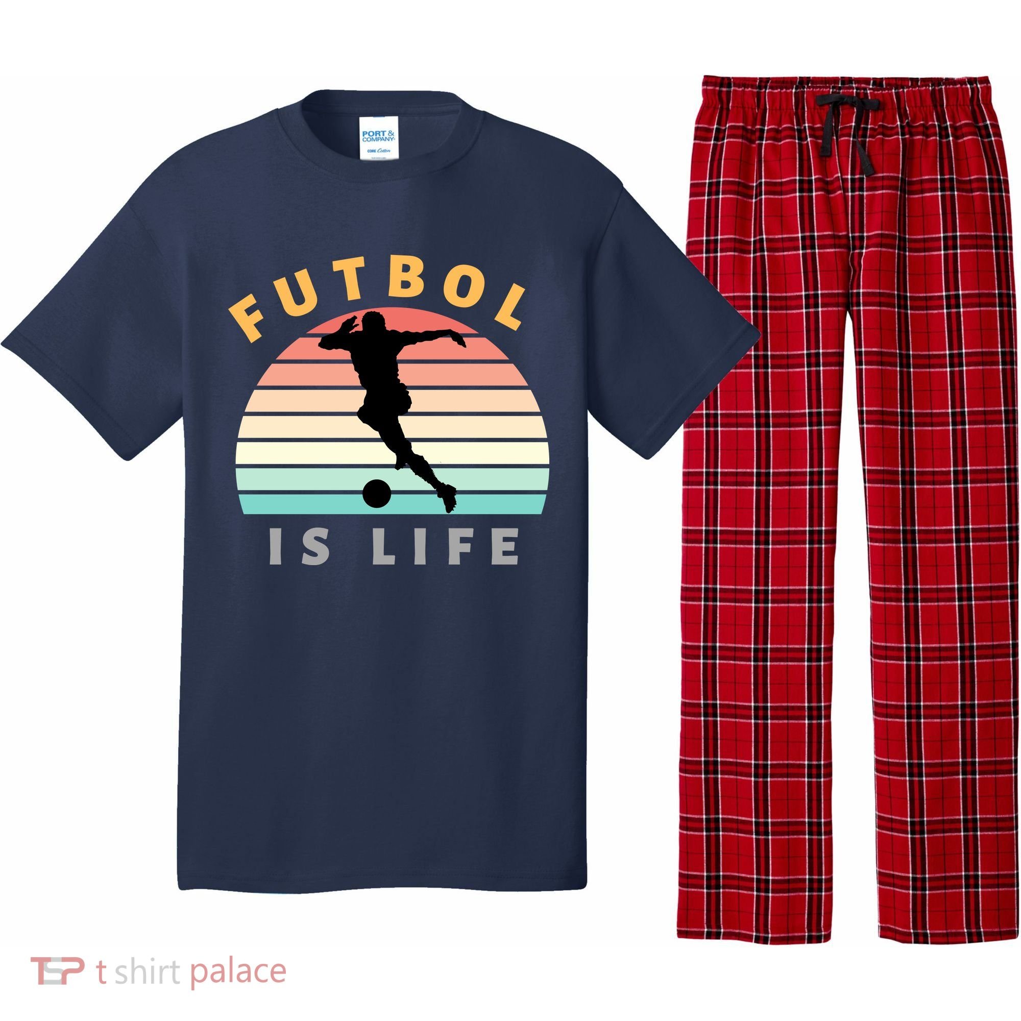 Futbol Is Life Pajama Set