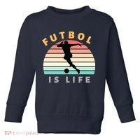 Futbol Is Life Toddler Sweatshirt thumb 0