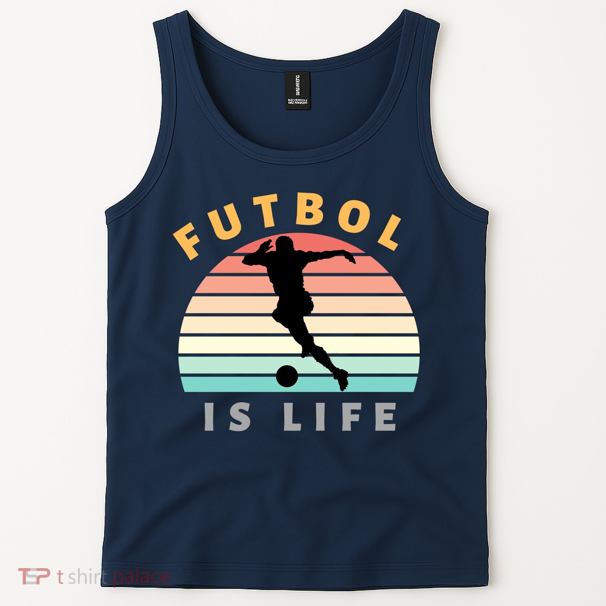 Futbol Is Life Tank Top