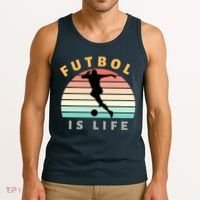 Futbol Is Life Tank Top thumb 3