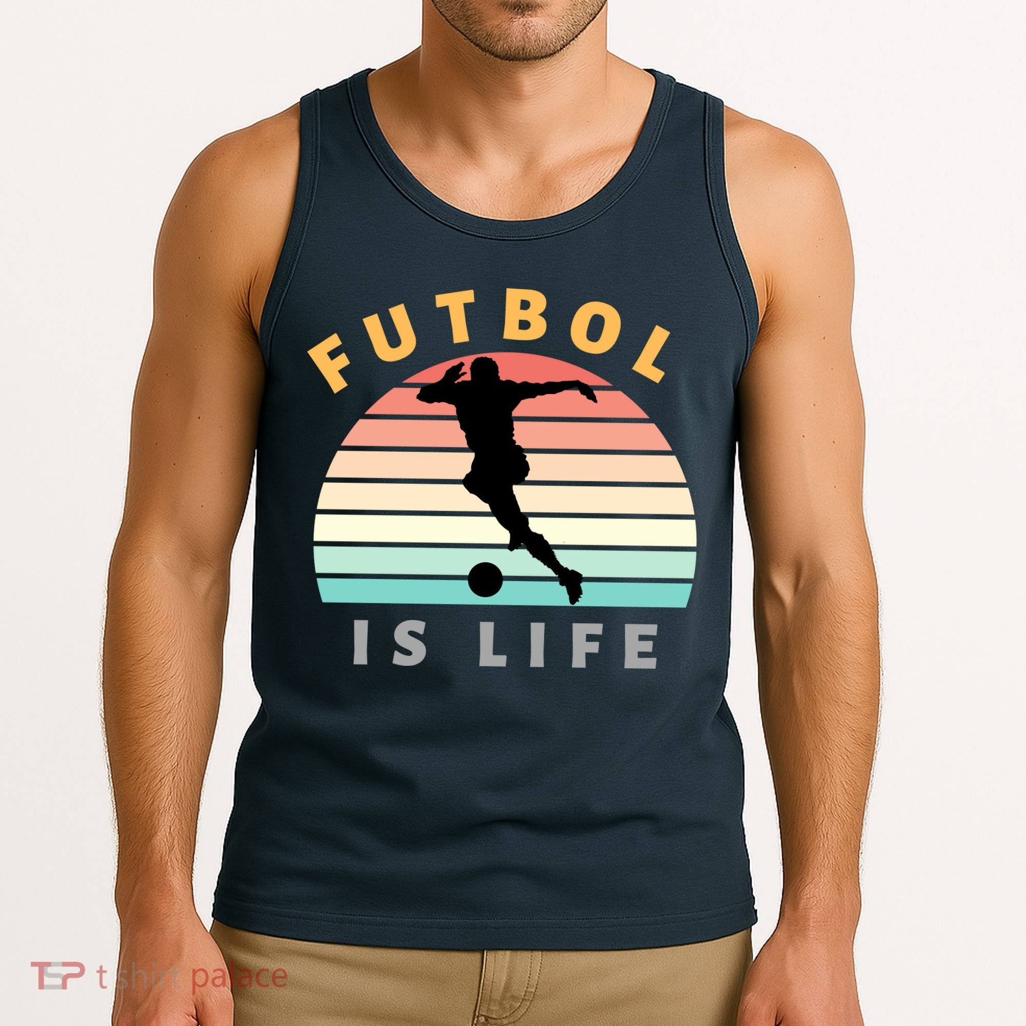 Futbol Is Life Tank Top