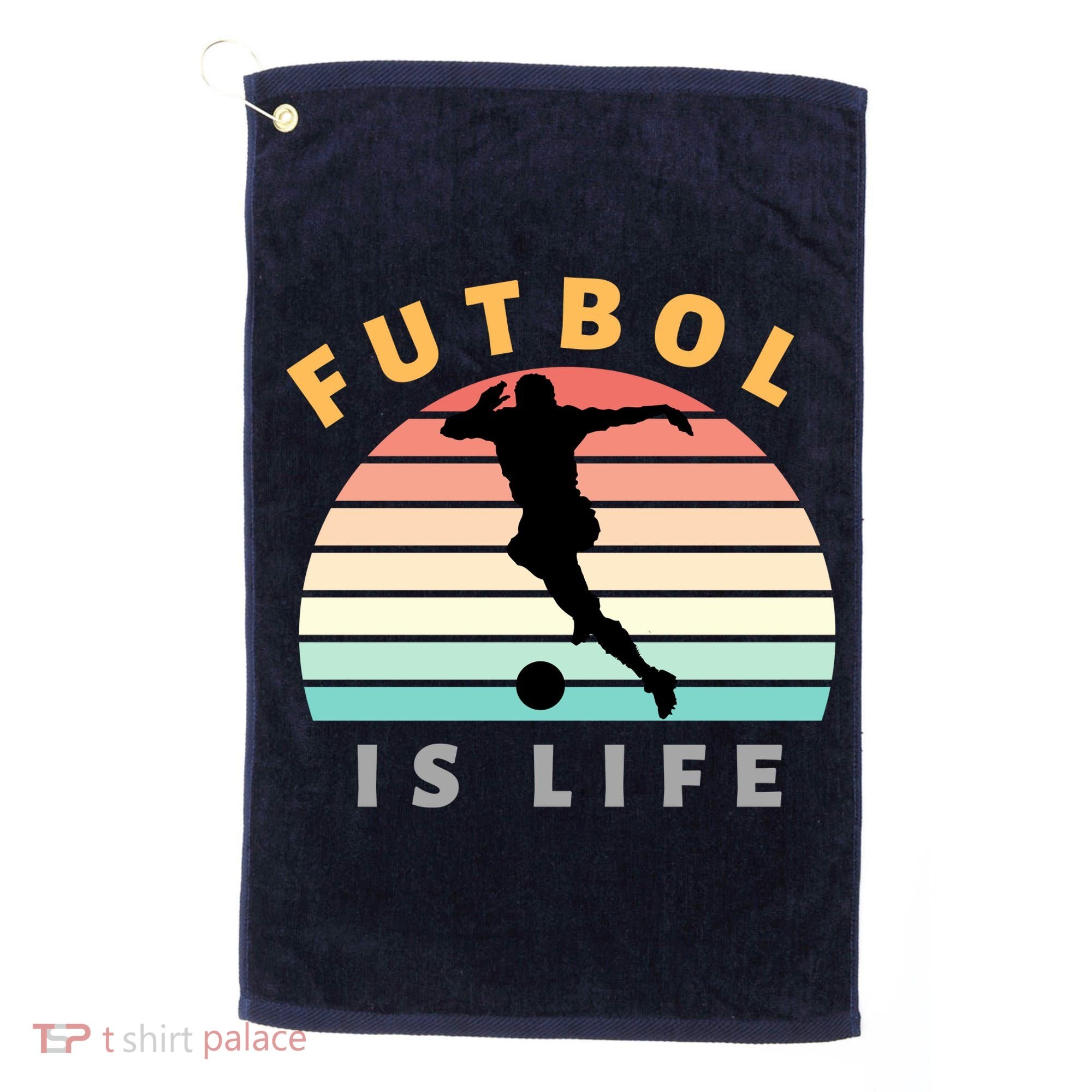 Futbol Is Life Golf Towel